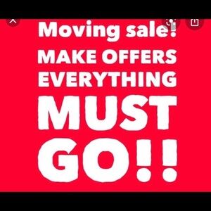 Make reasonable offers and I’ll accept